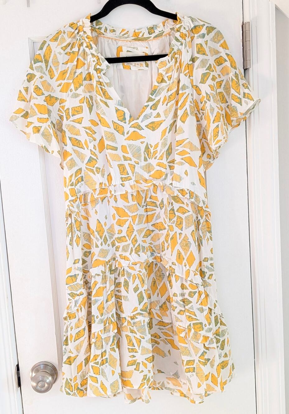 Like New // Anthropologie Robin Tiered Mini Dress // Sz Medium